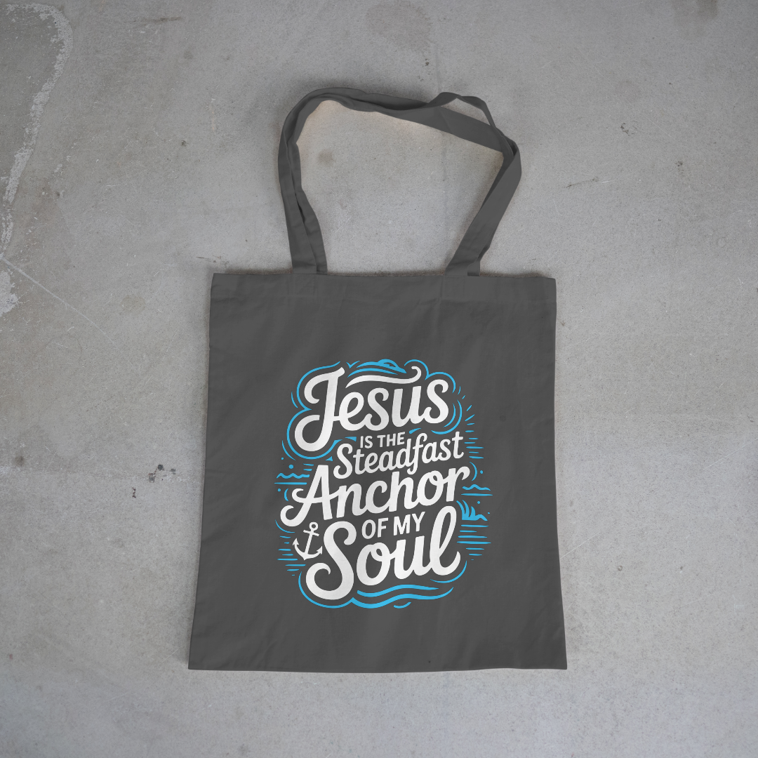 Jesus is My Anchor - Tote Bag